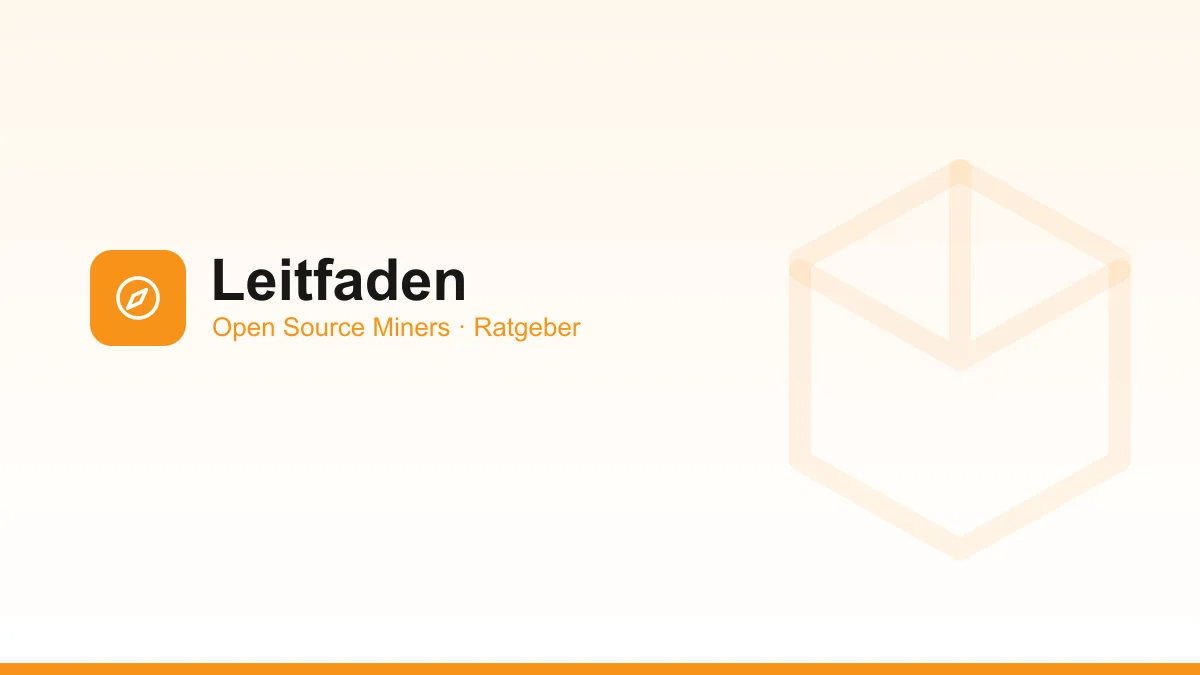 Leitfaden – Bitcoin Mining zuhause – der große Ratgeber für Einsteiger